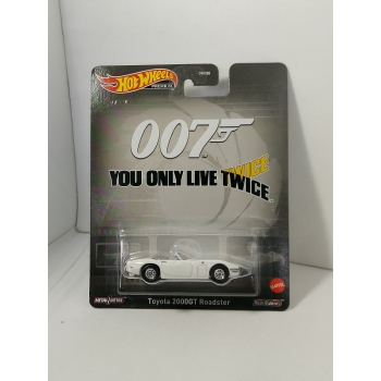 Hot Wheels 1:64 James Bond You Only Live Twice – Toyota 2000 GT Roadster